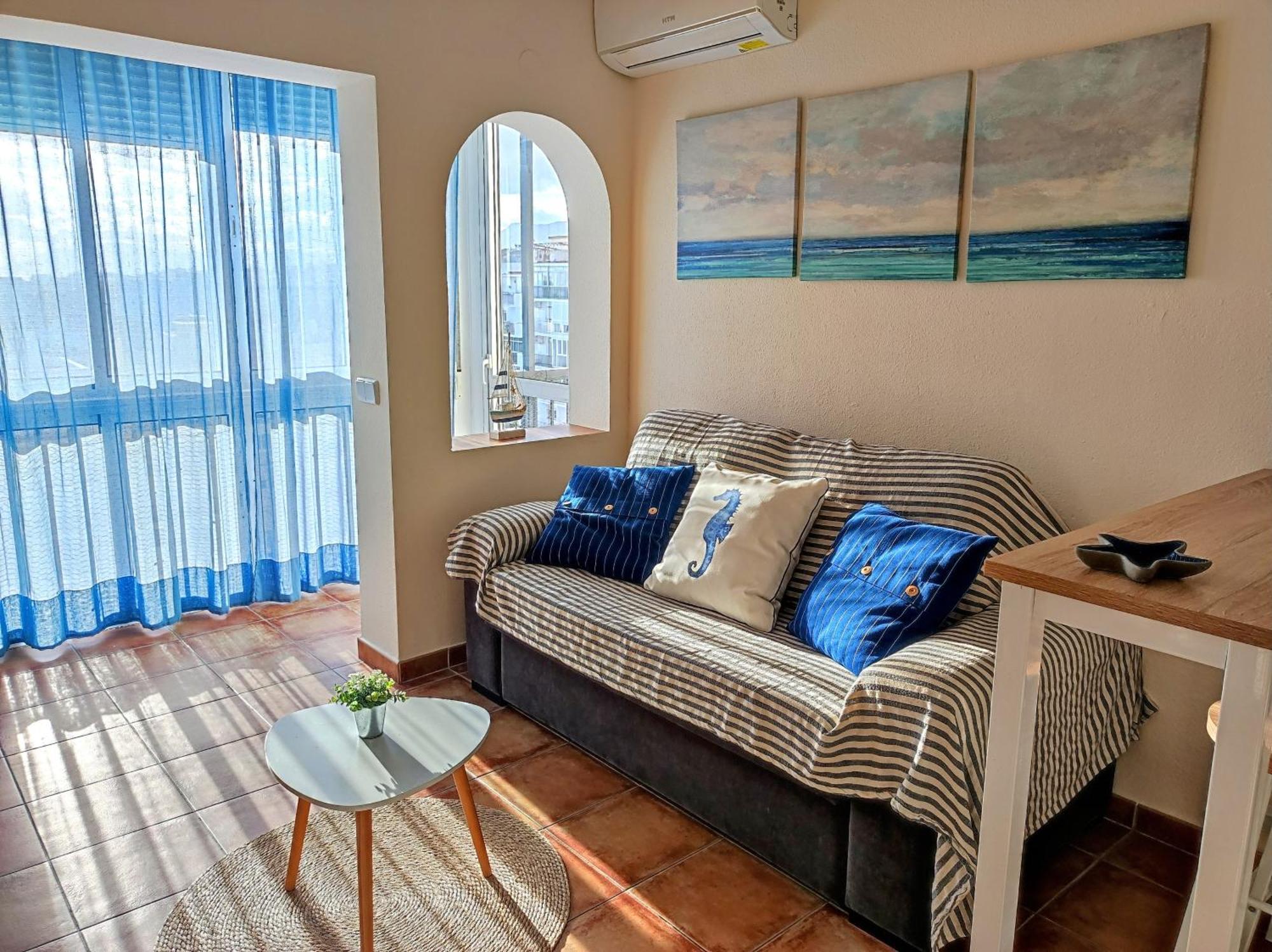 Apartamento Mar Azul, Primera Linea De Playa Ситио-де-Калаонда Экстерьер фото