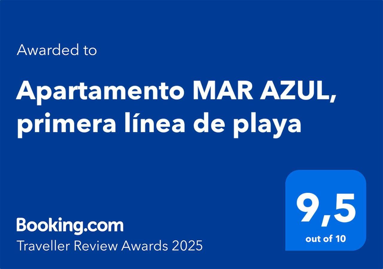 Apartamento Mar Azul, Primera Linea De Playa Ситио-де-Калаонда Экстерьер фото